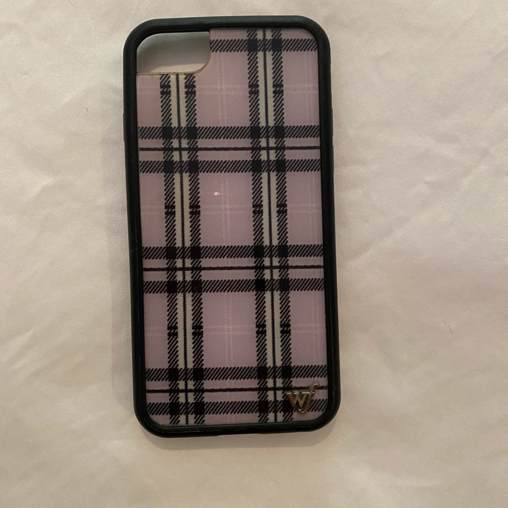 Wildflower Purple Plaid Case iPhone 7